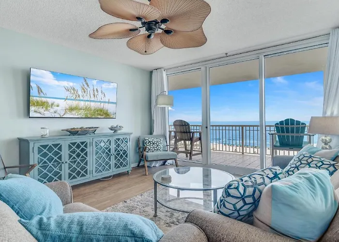 Apartment Avalon 810 Beachfront Amazing Views Wrap Around Balcony Amenities Gulf Shores